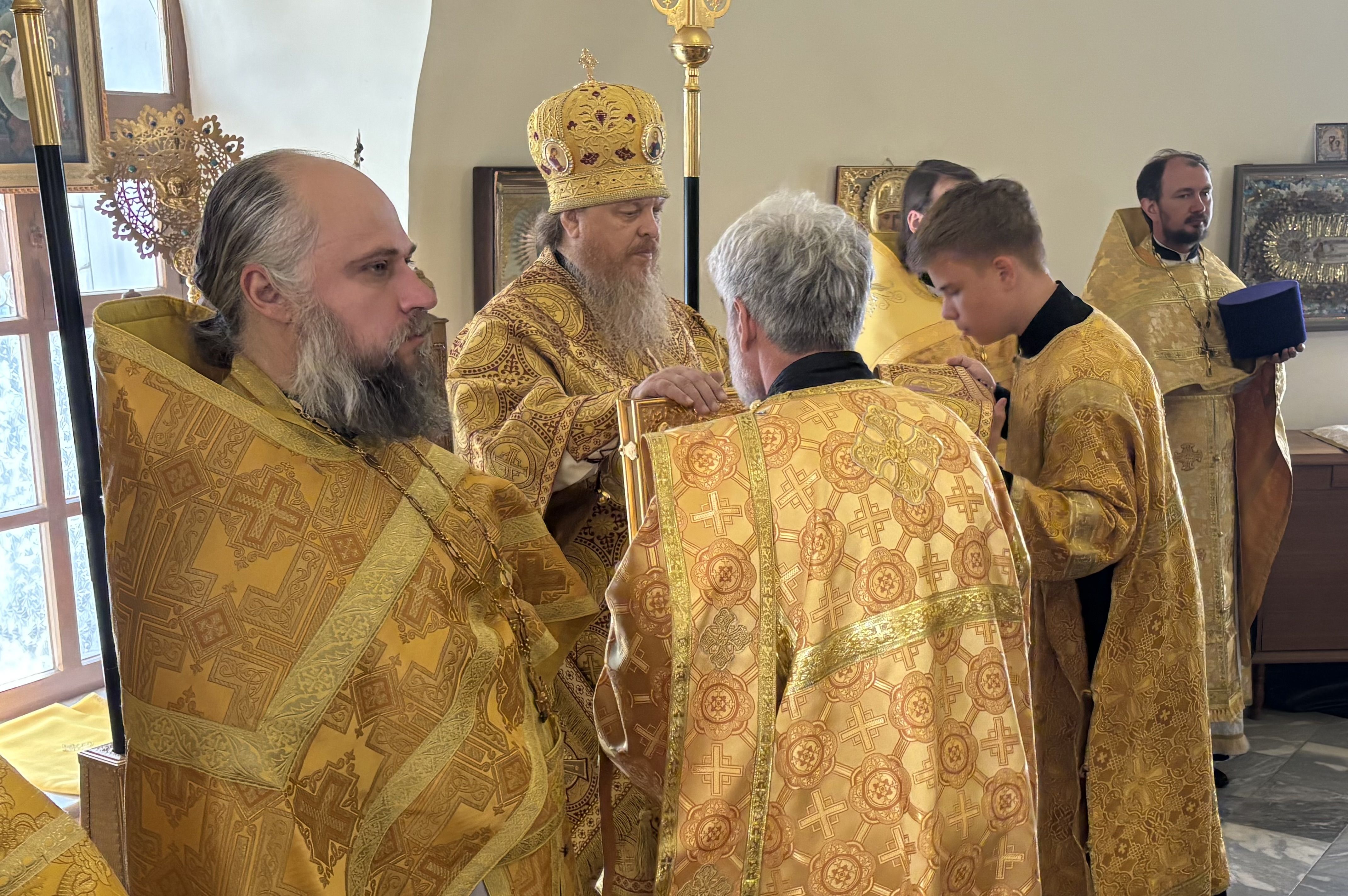 Епископ Алатырский и Батыревский возглавил Престольные торжества в Киево-Николаевском Новодевичьем монастыре города Алатырь