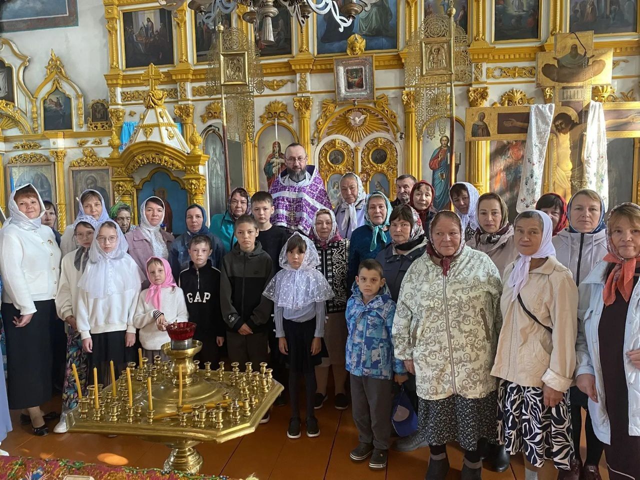Открытие Воскресной школы при храме Казанской иконы Божией Матери в селе Хормалы 