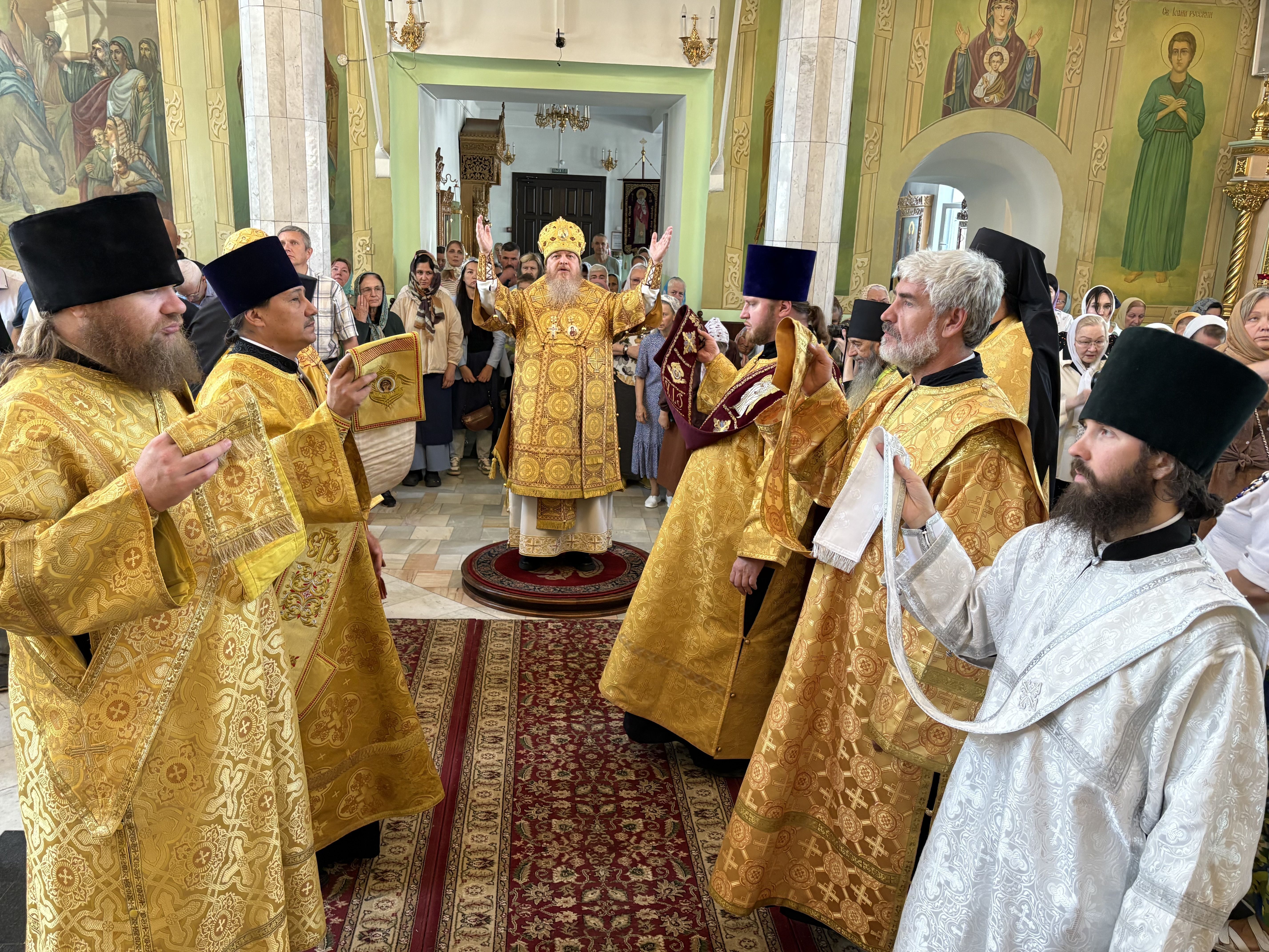 Литургия, посвященная 460-летию основания Свято-Троицкого мужского монастыря г.Чебоксары 19.07.2026г.