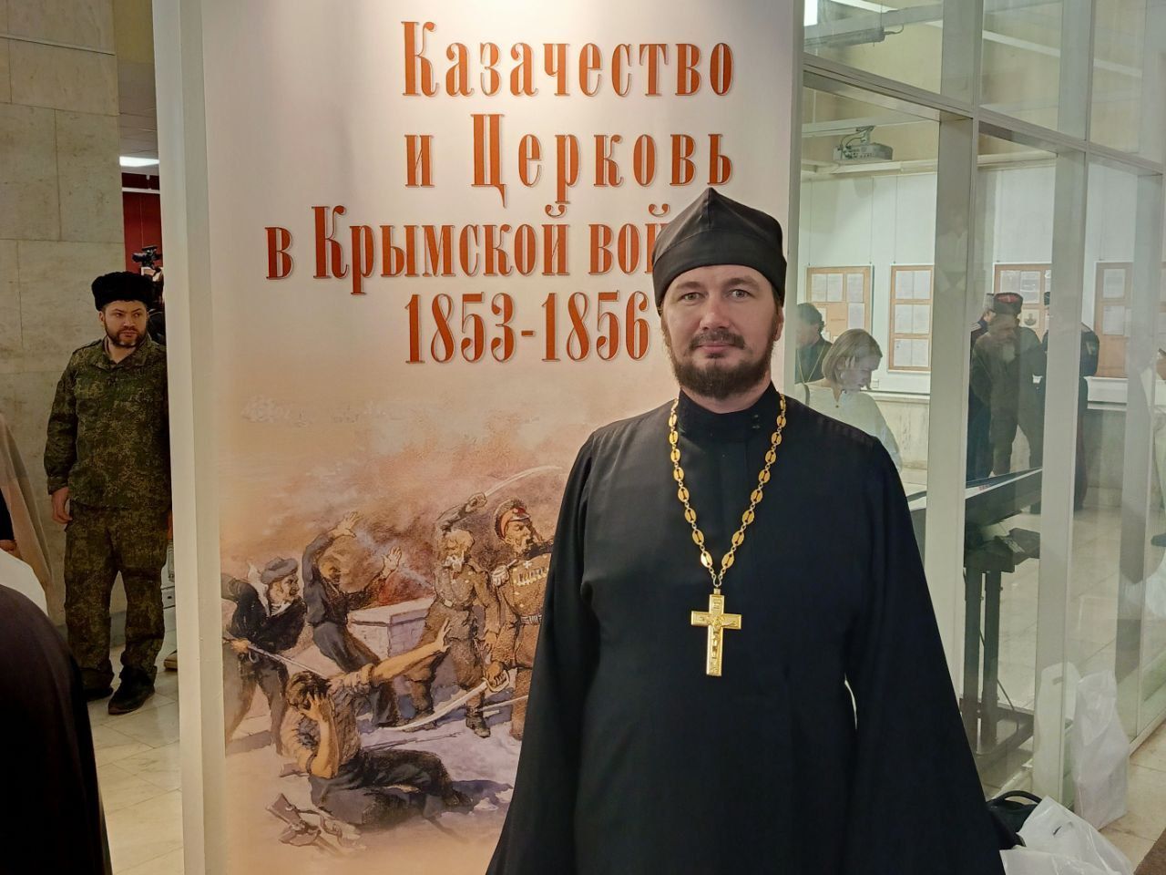 Представитель Алатырской епархии посетил выставку и конференции по теме казачества в Москве