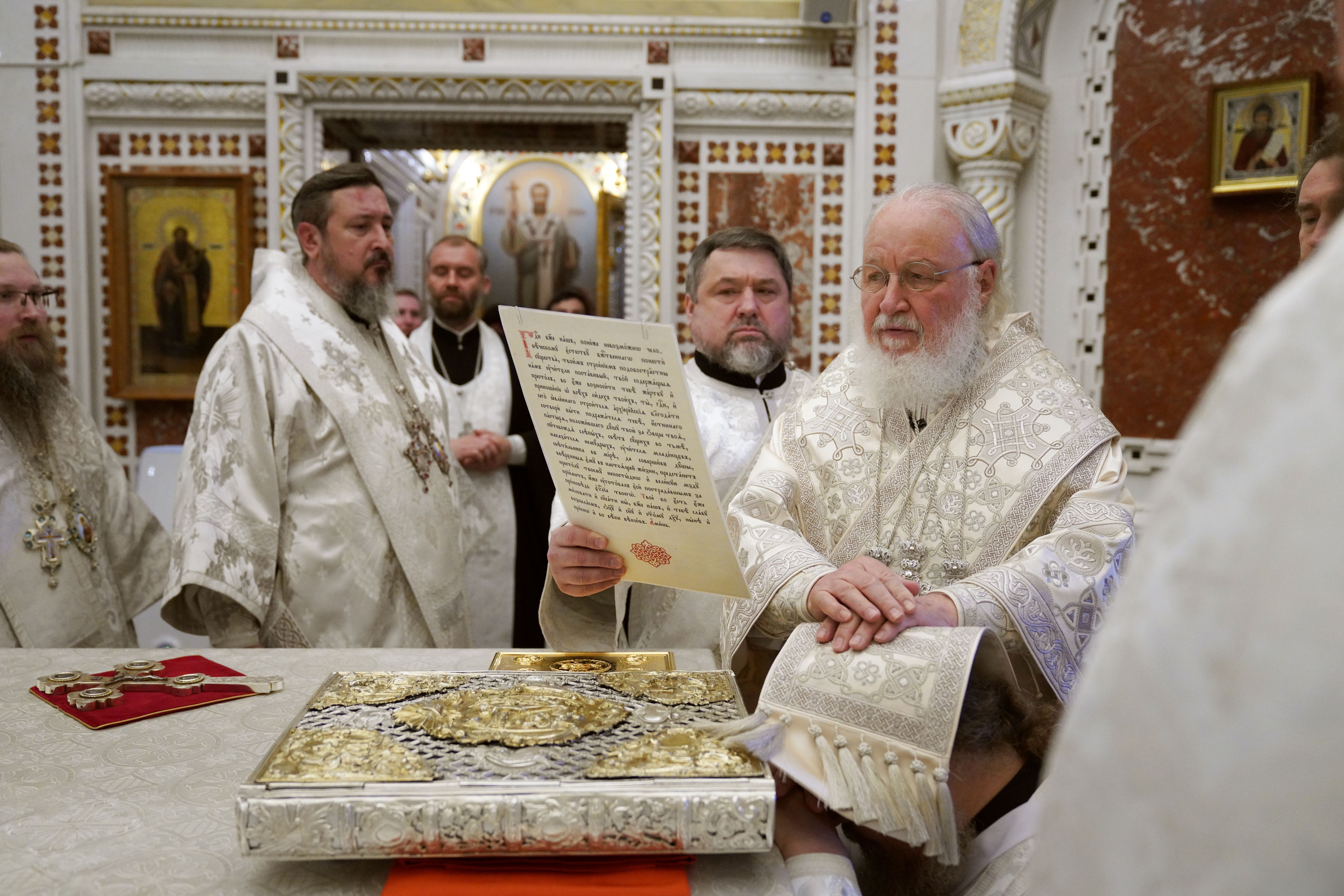 Состоялась хиротония архимандрита Феодосия во епископа Алатырского и Порецкого