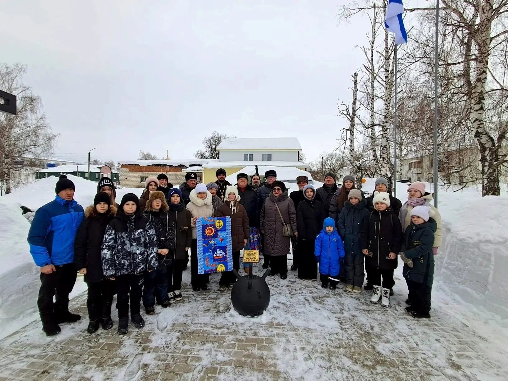 В День защитника Отечества в Алатыре почтили память моряков и морских пехотинцев