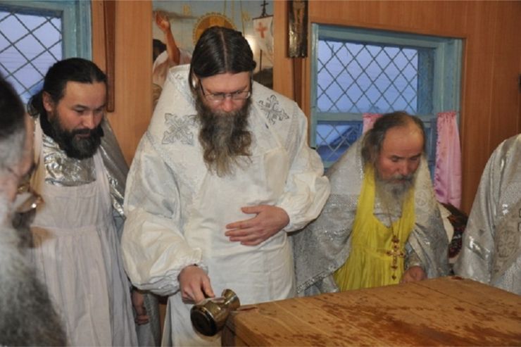 Освящение храма святого апостола и Евангелиста Иоанна Богослова в д. Сидели Батыревского района
