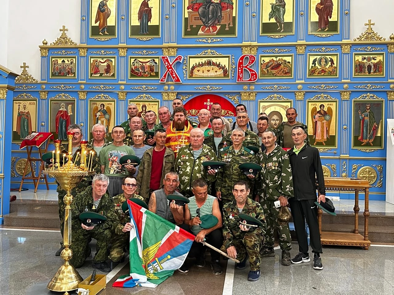 Благочинный Батыревского округа принял участие в торжествах по случаю  Дня пограничника