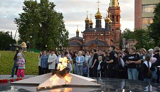 Духовенство в Алатыре приняло участие в памятном мероприятии в день годовщины начала Великой Отечественной войны
