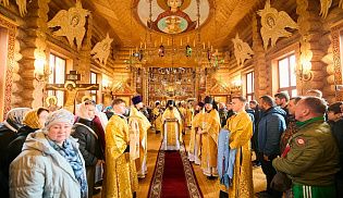 Управляющий Алатырской епархией в Неделю 20-ю по Пятидесятнице сослужил за Божественной Литургией митрополиту Чебоксарскому и Чувашскому Савватию в Александро-Невском монастыре п/о Кюрегаси