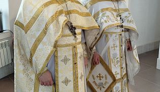 Епископ Алатырский и Порецкий Феодосий в Неделю 31-ю по Пятидесятнице совершил Божественную Литургию в храме Вознесения Господня села Семеновское 