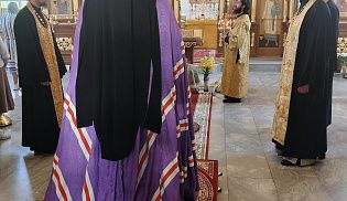 Управляющий Алатырской епархией в праздник пророка Божия Илии овершил Божественную Литургию в в кафедральном храме в честь Иверской иконы Божией Матери города Алатырь