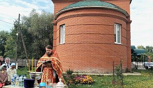 Престольный праздник в храме мученика  Иоанна Война, расположенного на территории Кресто-Воздвиженской церкви