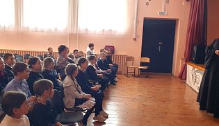 Встреча с учениками Сугутской школы