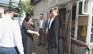 Храм в честь иконы Божьей Матери " Нечаянная радость " и терапевтическое сообщество " Новая жизнь" посетили Глава Чувашской Республики и управляющий Алатырской епархией