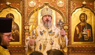 Управляющий Алатырской епархией в Неделю 20-ю по Пятидесятнице сослужил за Божественной Литургией митрополиту Чебоксарскому и Чувашскому Савватию в Александро-Невском монастыре п/о Кюрегаси