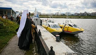 В Чебоксарах состоялись торжественные проводы ковчега с десницей святителя Спиридона Тримифунтского