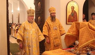 Первая Божественная литургия епископа Феодора на Алатырской земле