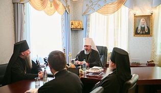 Архиерейский совет Чувашской митрополии состоялся в Чебоксарах (2025)