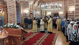 Управляющий Алатырской епархией в день памяти святого благоверного великого князя Александра Невского возглавил Престольные торжества в Александро-Невском мужском монастыре п/о Кюрегаси