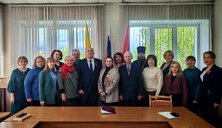 Секретарь епархиального управления принял участие в первом заседании Общественной палаты Алатырского муниципального округа