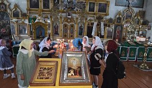 Учащиеся Новочурашевской школы посетили храм в селе Хормалы.