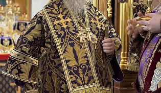 Управляющий Алатырской епархией во 2-ю Неделю Великого поста совершил Божественную Литургию в Иверском кафедральном храме города Алатырь