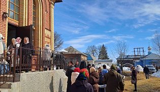 Представители Алатырской епархии приняли участие в освящении новопостроенного храма в Иверской обители Канашской епархии