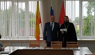 Секретарь Алатырской епархии принял участие в заседании Обществененой палаты