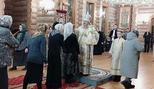 Управляющий Алатырской епархией в день памяти святого благоверного великого князя Александра Невского возглавил Престольные торжества в Александро-Невском мужском монастыре п/о Кюрегаси