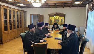 Состоялось очередное заседание епархиального Совета