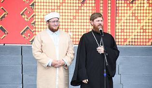 Духовенство Алатырской епархии приняло участие в народном празднике Акатуй-Сабантуй на Батыревской земле