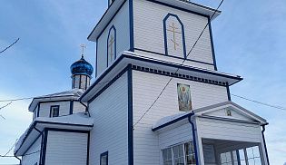 Управляющий Алатырской епархией в праздник Обрезания Господня совершил Божественную Литургию в храме святителя Николая Чудотворца села Туруново