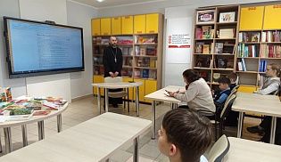 «Светлый праздник Пасхи»: беседа учащихся Ибресинской школы №2 с настоятелем храма села Хормалы