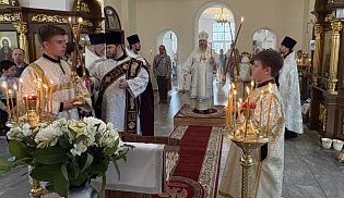 Епископ Алатырский и Батыревский возглавил Престольные торжества в Киево-Николаевском Новодевичьем монастыре города Алатырь