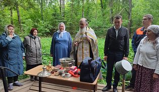 В Ибресинском благочинии освятили источник 
