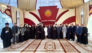 Глава Чувашской Республики дал прием в честь принесения десницы святителя Спиридона Тримифунтского