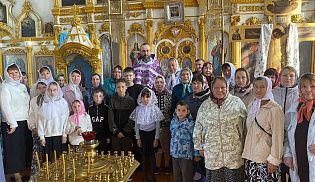 Открытие Воскресной школы при храме Казанской иконы Божией Матери в селе Хормалы 