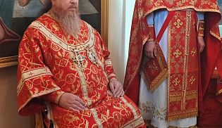 Епископ Алатырский и Порецкий Феодосий совершил Божественную Литургию в храме Рождества Христова села Никулино