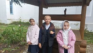 В храме Рождества Пресвятой Богородицы города Алатырь прошли встречи с младшими школьниками