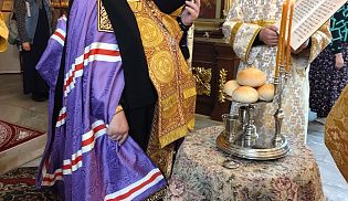 Управляющий Алатырской епархией в Неделю Всех святых, в земле Русской просиявших совершил Божественную Литургию в в кафедральном храме в честь Иверской иконы Божией Матери города Алатырь
