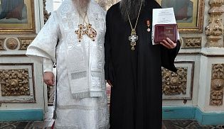 Епископ Алатырский и Порецкий Феодосий в Неделю 31-ю по Пятидесятнице совершил Божественную Литургию в храме Вознесения Господня села Семеновское 