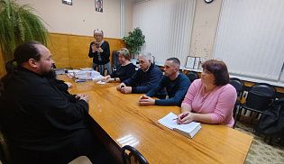 Встреча духовенства с ответственными за молодёжную политику в Алатырском муниципальном округе