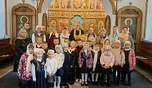 В храме Рождества Пресвятой Богородицы города Алатырь прошли встречи с младшими школьниками