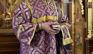 Епископ Алатырский и Порецкий Феодосий в Неделю Торжества Православия совершил Божественную Литургию в Иверском кафедральном храме города Алатырь