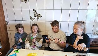 В Центре помощи детям-инвалидам "Лука" прошел тренинг "Радуга добра"