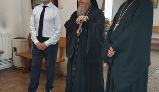Храм в честь иконы Божьей Матери " Нечаянная радость " и терапевтическое сообщество " Новая жизнь" посетили Глава Чувашской Республики и управляющий Алатырской епархией