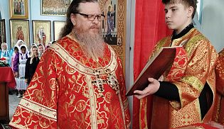 Управляющий Алатырской епархией в праздник святителя Николая возглавил престольные торжества в храме святителя Николая Чудотворца села Норваш-Шигали