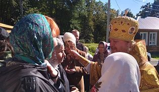 Управляющий Алатырской епархией в день памяти святого благоверного великого князя Александра Невского возглавил Престольные торжества в Александро-Невском монастыре п/о Кюрегаси 