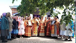 Управляющий Алатырской епархией в праздник святителя Николая возглавил престольные торжества в храме святителя Николая Чудотворца села Норваш-Шигали