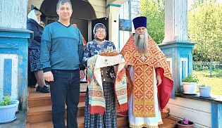 Епископ Алатырский и Порецкий Феодосий совершил Божественную Литургию в храме Рождества Христова села Никулино