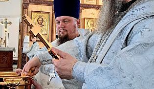 Представители Алатырской епархии приняли участие в освящении новопостроенного храма в Иверской обители Канашской епархии