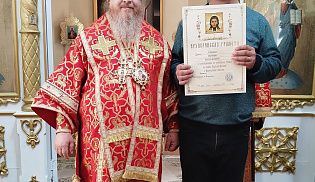 Епископ Алатырский и Порецкий Феодосий совершил Божественную Литургию в храме Рождества Христова села Никулино