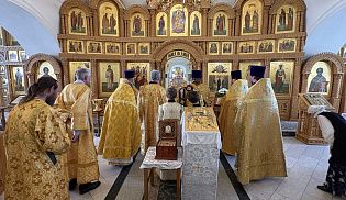 Епископ Алатырский и Батыревский возглавил Престольные торжества в Киево-Николаевском Новодевичьем монастыре города Алатырь